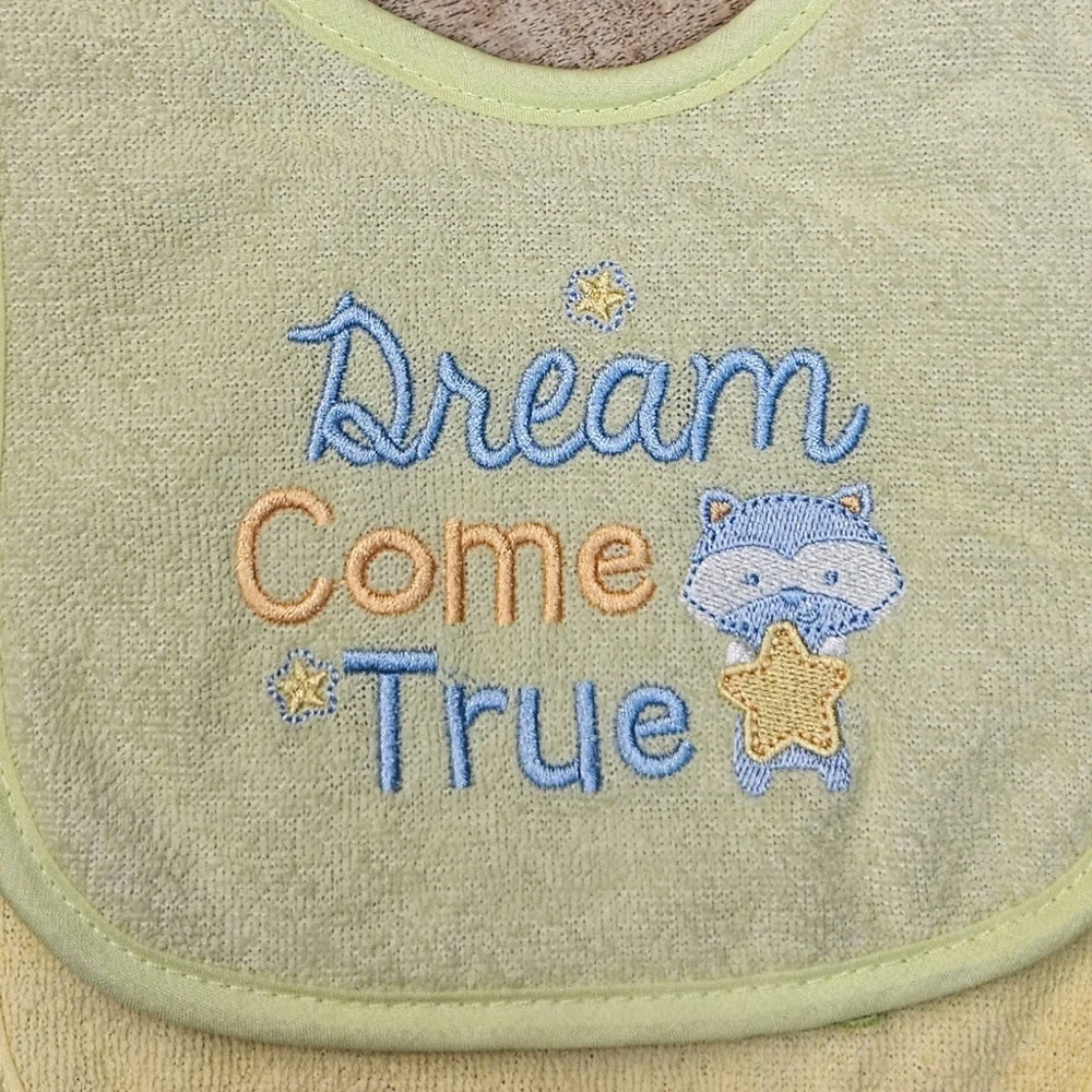 Bundle Of 4 Baby Boy Bibs
